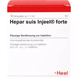 HEPAR SUIS Φύσιγγες Injeel forte, 10 τεμ