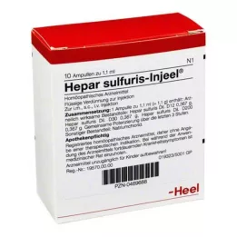 HEPAR SULFURIS INJEEL Αμπούλες, 10 τεμ