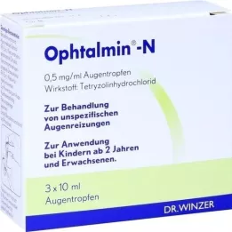 OPHTALMIN-Ν οφθαλμικές σταγόνες, 3Χ10 ml