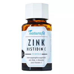 NATURAFIT Κάψουλες Zinc Histidine C, 90 τεμ