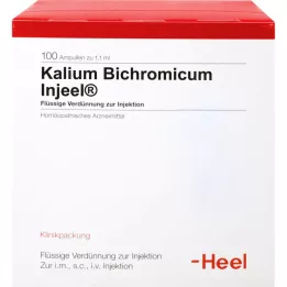 KALIUM BICHROMICUM INJEEL Αμπούλες, 100 τεμ