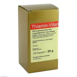 THIAMIN Κάψουλες βιταμίνης Β1, 120 τεμ