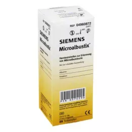 MICROALBUSTIX Ταινίες εξέτασης ούρων οπτικά αξιολογήσιμες, 25 τεμ