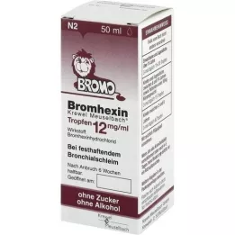 BROMHEXIN Krewel Meuselb.Drops 12mg/ml, 50 ml