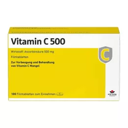 VITAMIN C 500 επικαλυμμένα με λεπτό υμένιο δισκία, 100 τεμ