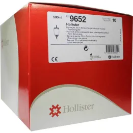 Σακουλάκια ούρων Hollister με παροχέτευση, 10 τεμ