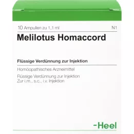MELILOTUS HOMACCORD Αμπούλες, 10 τεμ