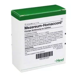 MEZEREUM HOMACCORD Αμπούλες, 10 τεμ