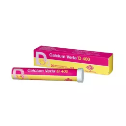CALCIUM VERLA D 400 αναβράζοντα δισκία, 20 τεμ