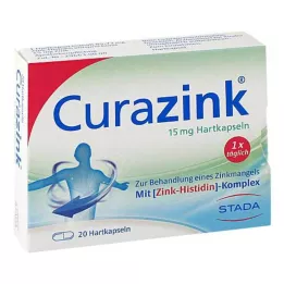 CURAZINK σκληρές κάψουλες, 20 τεμ