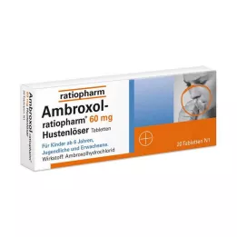 AMBROXOL-ratiopharm 60 mg αποχρεμπτικά για τον βήχα, 20 τεμ