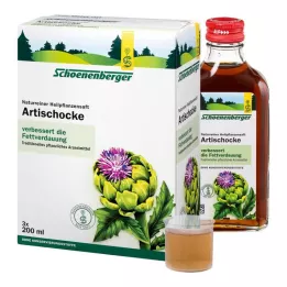 ARTISCHOCKENSAFT Schoenenberger, 3Χ200 ml