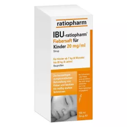 IBU-RATIOPHARM Σιρόπι πυρετού για παιδιά 20 mg/ml, 100 ml