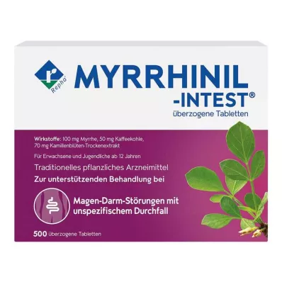 MYRRHINIL INTEST επικαλυμμένα δισκία, 500 τεμ