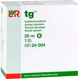 TG Σωληνοειδής επίδεσμος μεγέθους 6 20 m λευκός 24004, 1 τεμάχιο