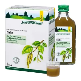 Χυμός σημύδας Schoenenberger, 3Χ200 ml