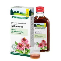 ECHINACEA SAFT Χυμοί φαρμακευτικών φυτών Schoenenberger, 3Χ200 ml