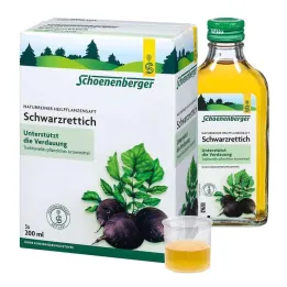 Χυμός από μαύρο ραπανάκι Schoenenberger, 3Χ200 ml
