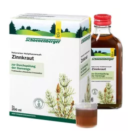 ZINNKRAUT SAFT Χυμοί φαρμακευτικών φυτών Schoenenberger, 3Χ200 ml