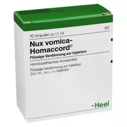 NUX VOMICA HOMACCORD Αμπούλες, 10 τεμ
