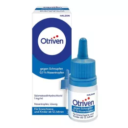 OTRIVEN 0,1% ρινικές σταγόνες για ενήλικες και παιδιά σχολικής ηλικίας, 20 ml