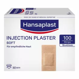 HANSAPLAST Λωρίδες Soft Injection Plaster 19x40 mm, 100 τμχ