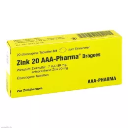 ZINK 20 AAA-Κουφέτα Pharma, 20 τεμ