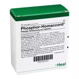 PHOSPHOR HOMACCORD Αμπούλες, 10 τεμ