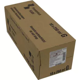 KOCHSALZLÖSUNG Γυάλινο μπουκάλι 0,9% Fresenius, 10X250 ml