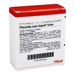 PLACENTA SUIS Φύσιγγες Injeel forte, 10 τεμ