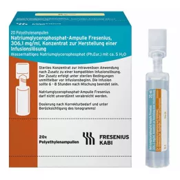 NATRIUMGLYCEROPHOSPHAT Συμπυκνωμένο διάλυμα για έγχυση αμπούλας, 20X10 ml