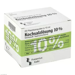 KOCHSALZLÖSUNG 10% πυκνό διάλυμα για έγχυση, 20X10 ml