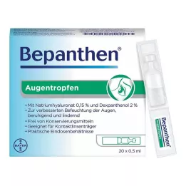 BEPANTHEN Οφθαλμικές σταγόνες, 20Χ0,5 ml