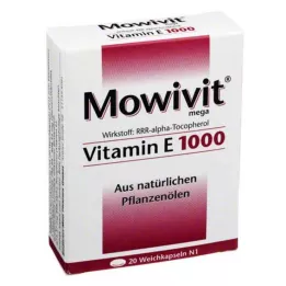 MOWIVIT Βιταμίνη Ε 1000 κάψουλες, 20 τεμ