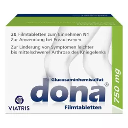 DONA 750 mg επικαλυμμένα με λεπτό υμένιο δισκία, 20 τεμ