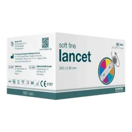 Klinion Soft λεπτού χρώματος νυστέρια 28 G, 210 τμχ