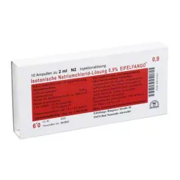 ISOTONISCHE Διάλυμα NaCl 0,9% Eifelfango Inj.-Lsg., 10X2 ml