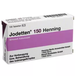 JODETTEN 150 ταμπλέτες Henning, 100 τεμ