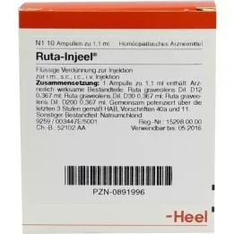 RUTA INJEEL Αμπούλες, 10 τεμ