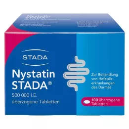 NYSTATIN STADA 500.000 IU επικαλυμμένα δισκία, 100 τεμ