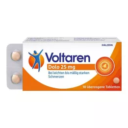 VOLTAREN Dolo 25 mg επικαλυμμένα δισκία, 10 τεμ