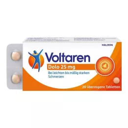VOLTAREN Dolo 25 mg επικαλυμμένα δισκία, 20 τεμ