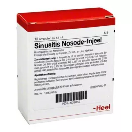 SINUSITIS Φύσιγγες Nosode Injeel, 10 τεμ