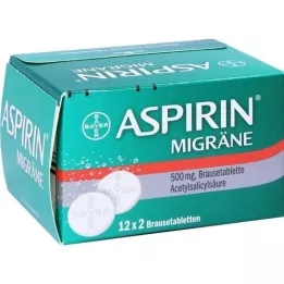 ASPIRIN MIGRÄNE Αναβράζοντα δισκία, 24 τεμ