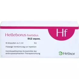 HELLEBORUS FOETIDUS aquos. D 12 αμπούλες, 8Χ1 ml