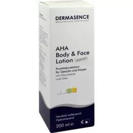 DERMASENCE AHA λοσιόν σώματος και προσώπου, 200 ml