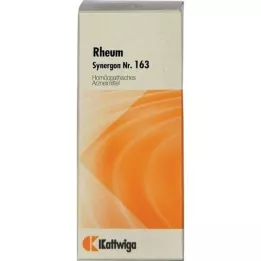 SYNERGON KOMPLEX 163 σταγόνες Rheum, 20 ml