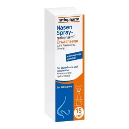 NASENSPRAY-ratiopharm Ενήλικες χωρίς συντηρητικά, 15 ml