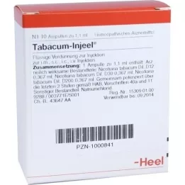 TABACUM INJEEL Αμπούλες, 10 τεμ