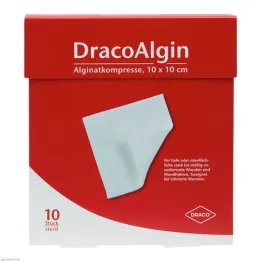Dracoalgin 10x10cm Alginate K, 10 τεμ